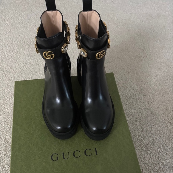 Gucci Nero Ankle Boot **Authentic** - Picture 5 of 6